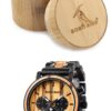 Watch with round box