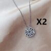 Silver 2PCS